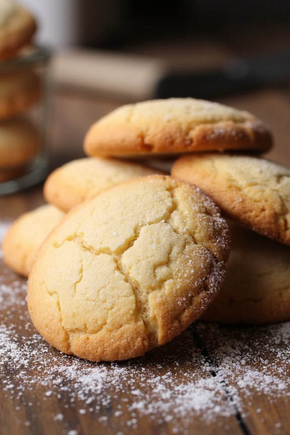 almond flavored gluten free cookies