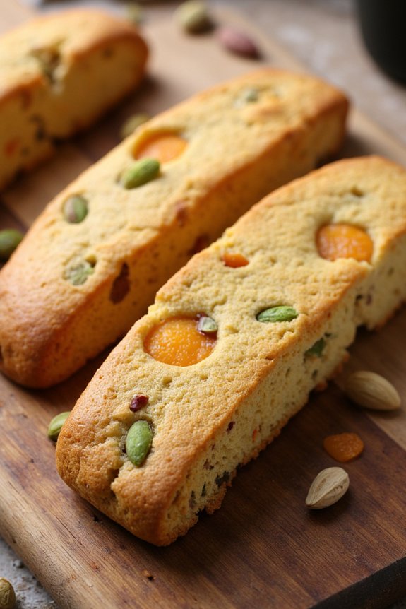 apricot pistachio biscotti recipe
