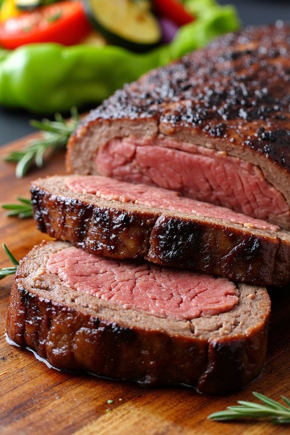 balsamic garlic flank steak