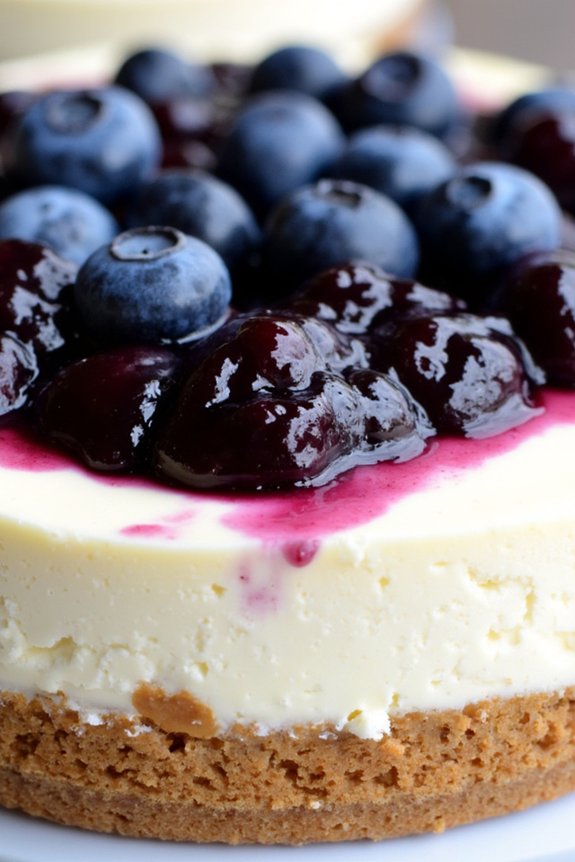 blueberry ricotta cheesecake recipe