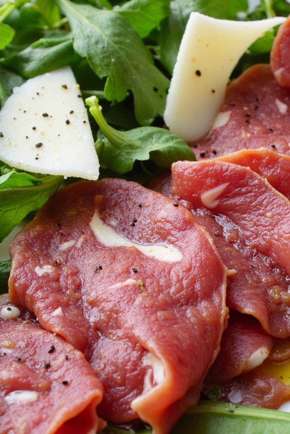 bresaola arugula parmesan simplicity