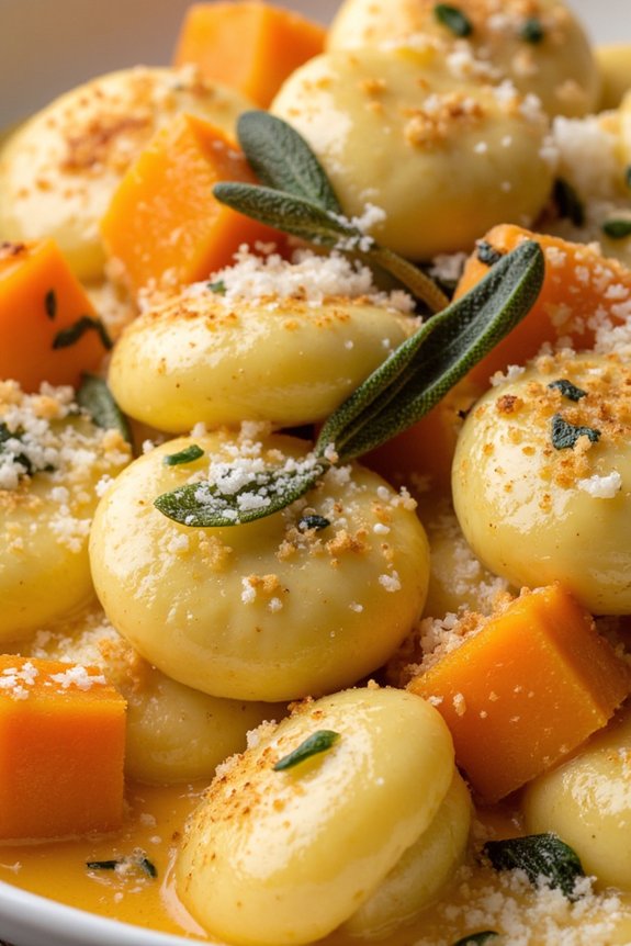 butternut squash sage gnocchi