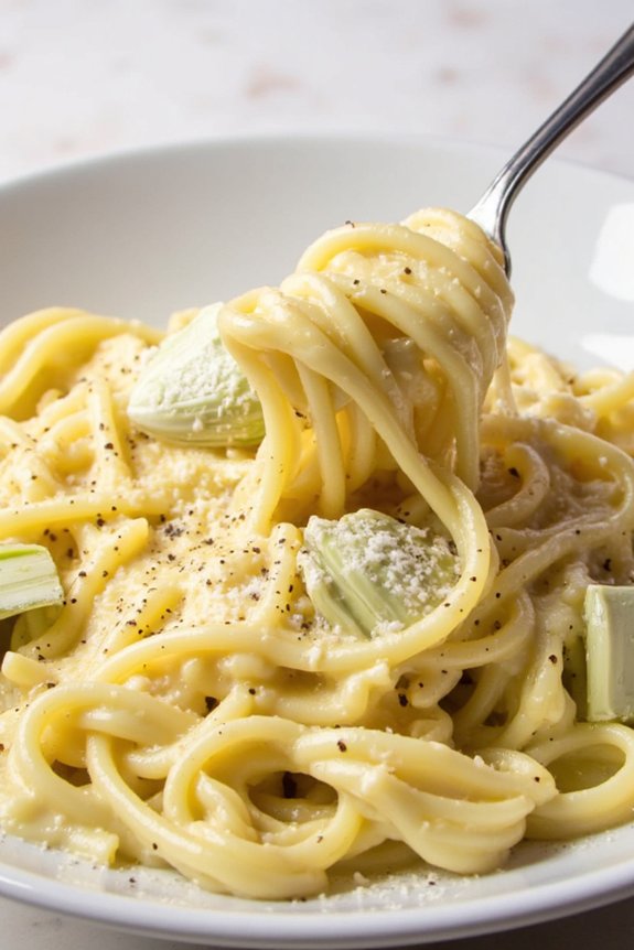 cacio e pepe variation