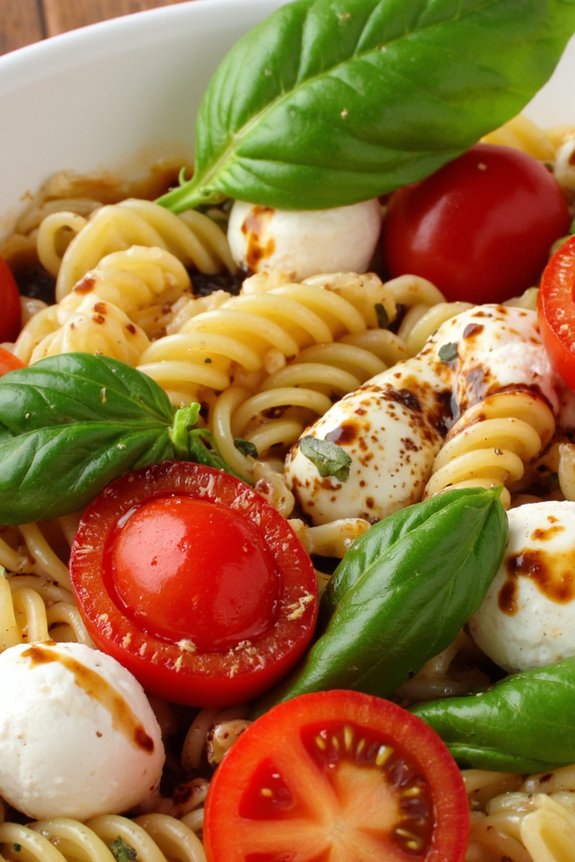 caprese pasta salad recipe