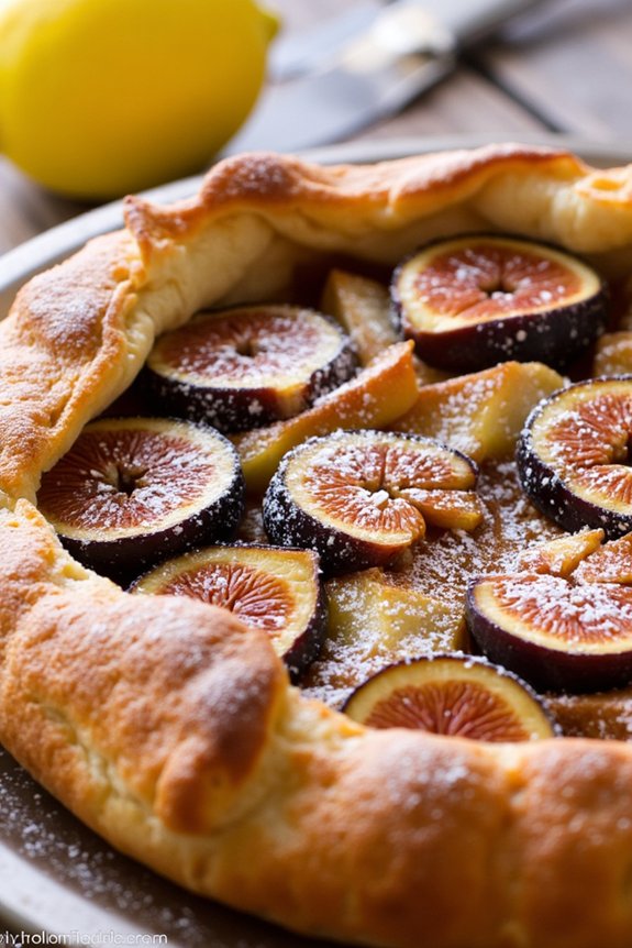 caramelized figs and bread