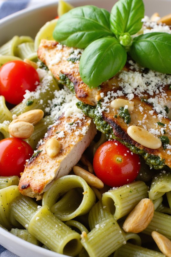 chicken pesto pasta recipe