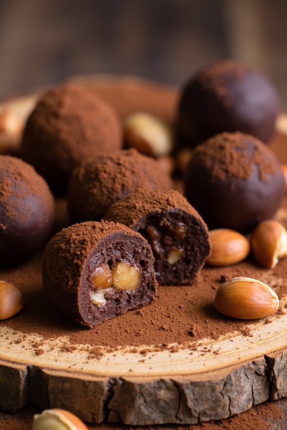 chocolate hazelnut truffles recipe
