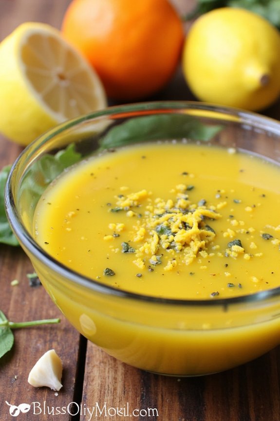 citrus infused italian salad dressing