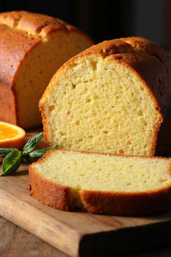 citrus infused olive oil cake