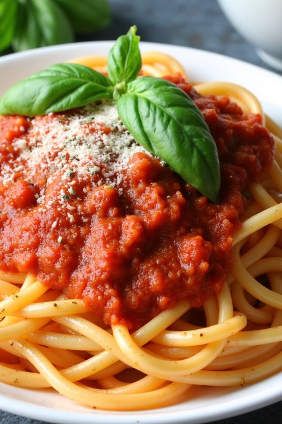 classic budget friendly pasta dish