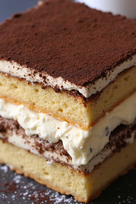 classic creamy coffee dessert