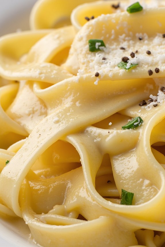 classic creamy pasta dish