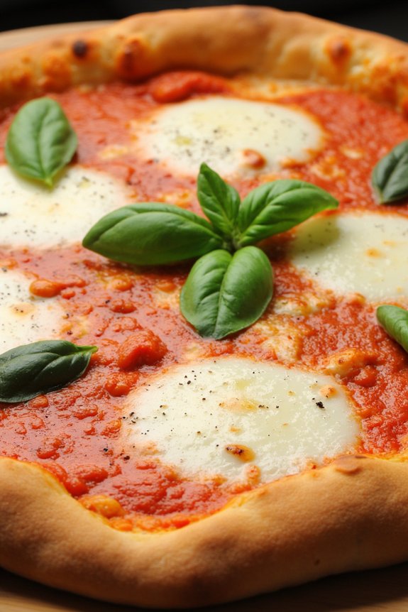 classic italian margherita pizza