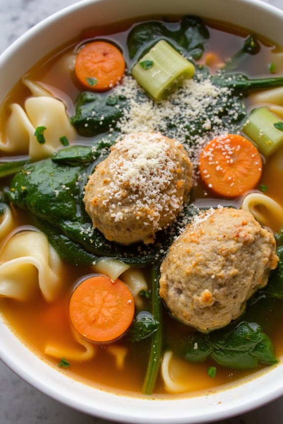 comforting italian wedding soup