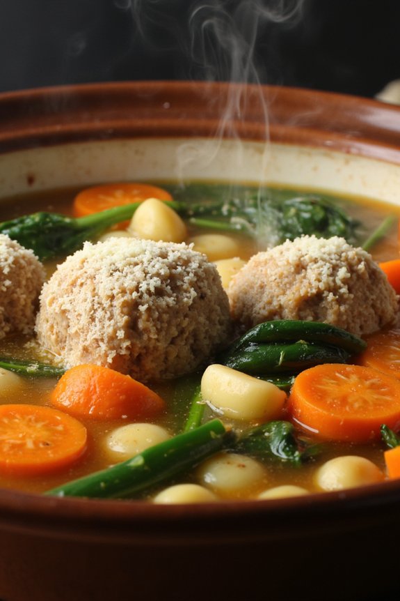 comforting italian wedding soup