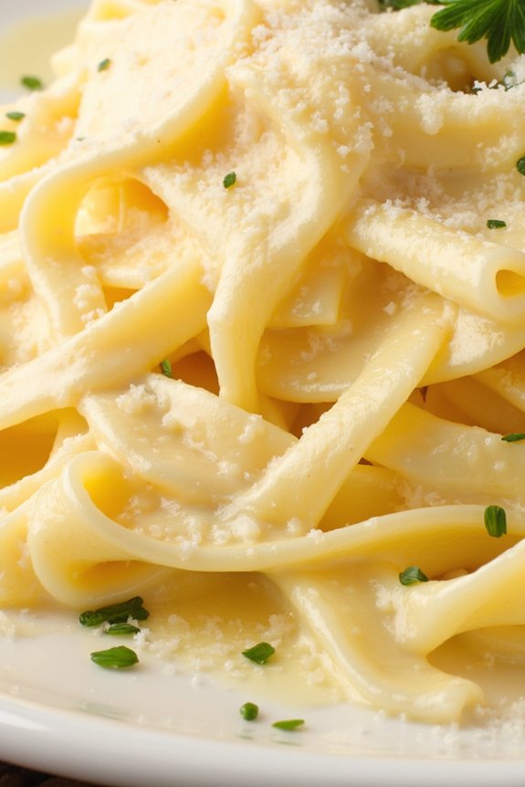 creamy fettuccine alfredo recipe