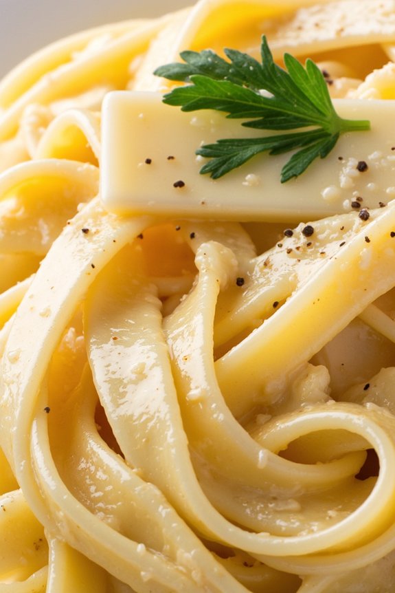 creamy fettuccine alfredo recipe