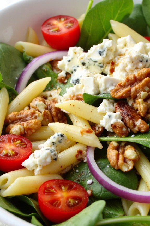 creamy gorgonzola walnut pasta