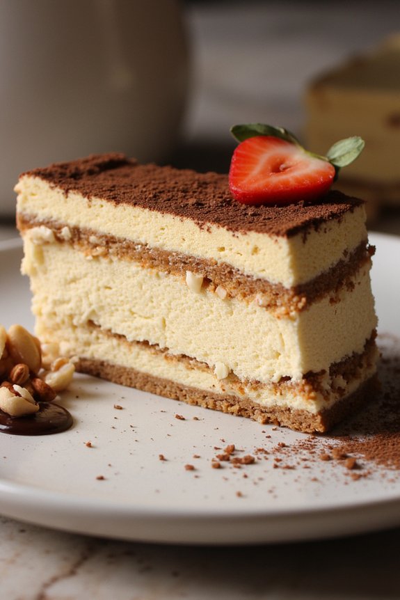 creamy hazelnut frozen delight