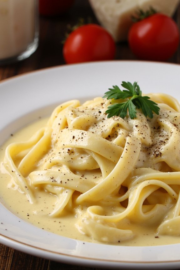 creamy italian pasta dish