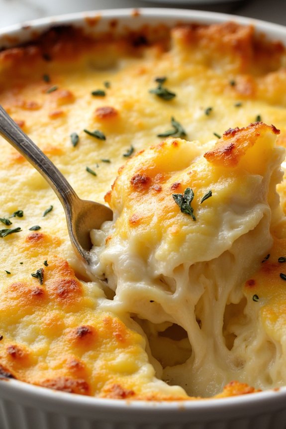 creamy italian potato gratin