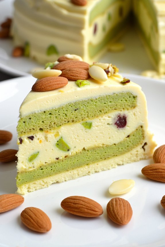 creamy nutty frozen dessert