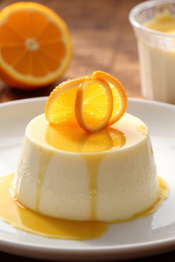 creamy orange dessert delight