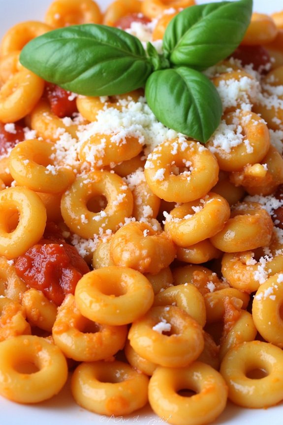 creamy roasted red pepper pasta