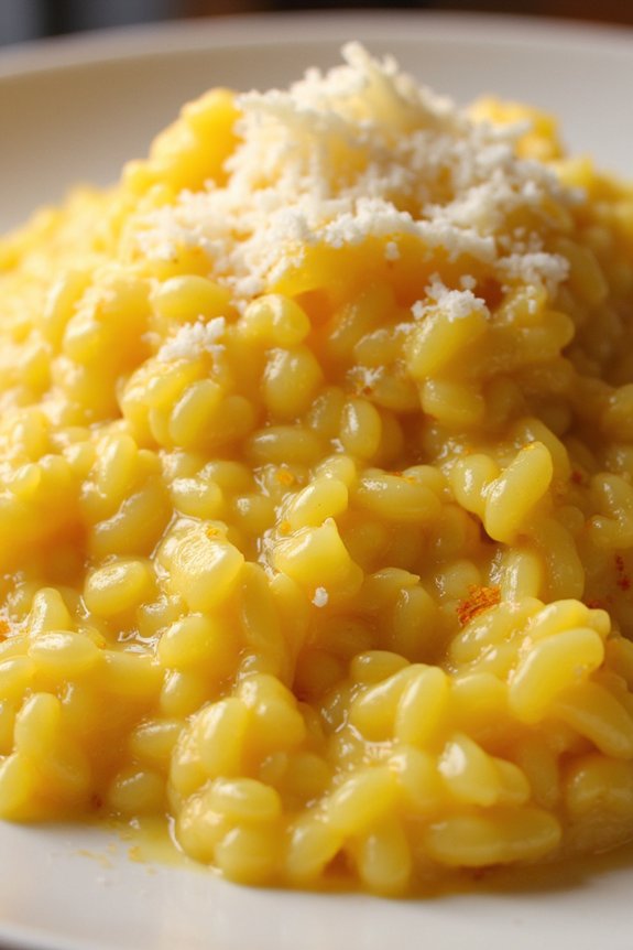 creamy saffron infused risotto recipe
