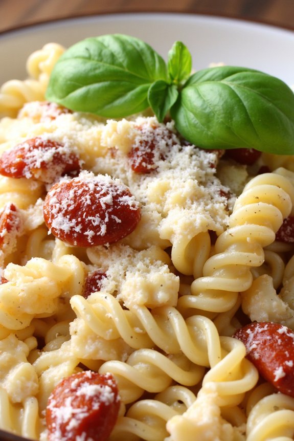 creamy tomato pasta delight