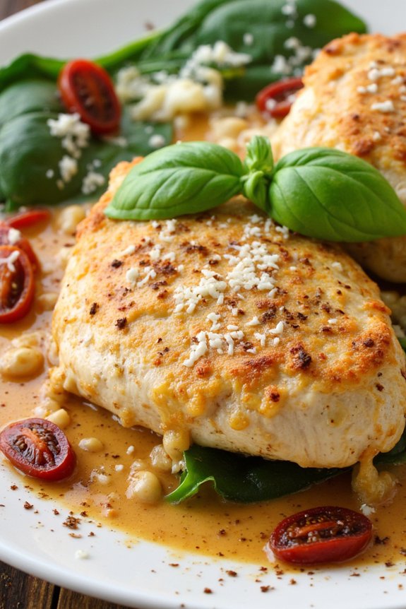 creamy tuscan garlic chicken