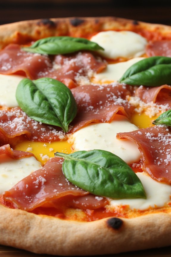 creamy vodka sauce pizza