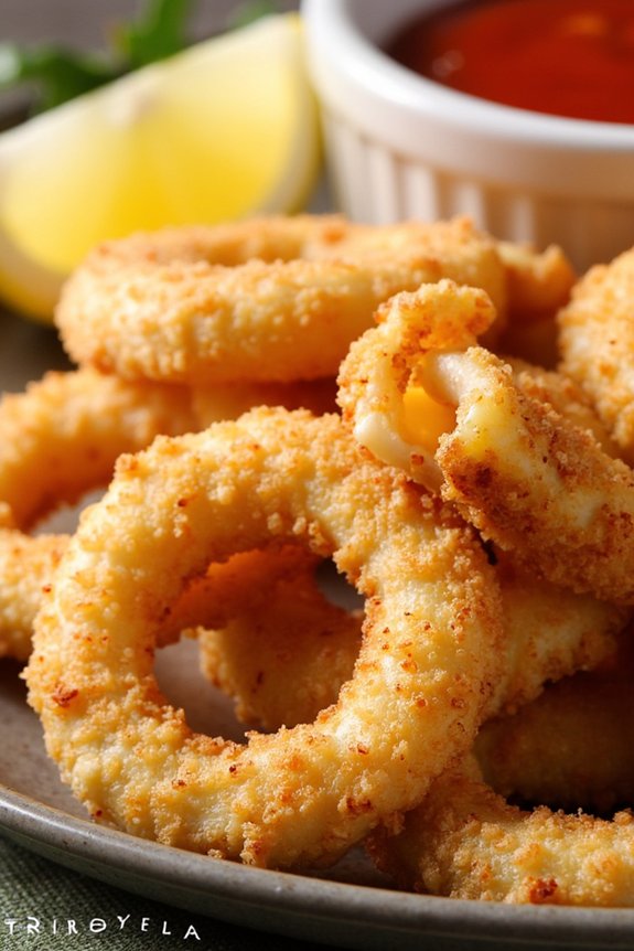 crispy air fryer calamari recipe
