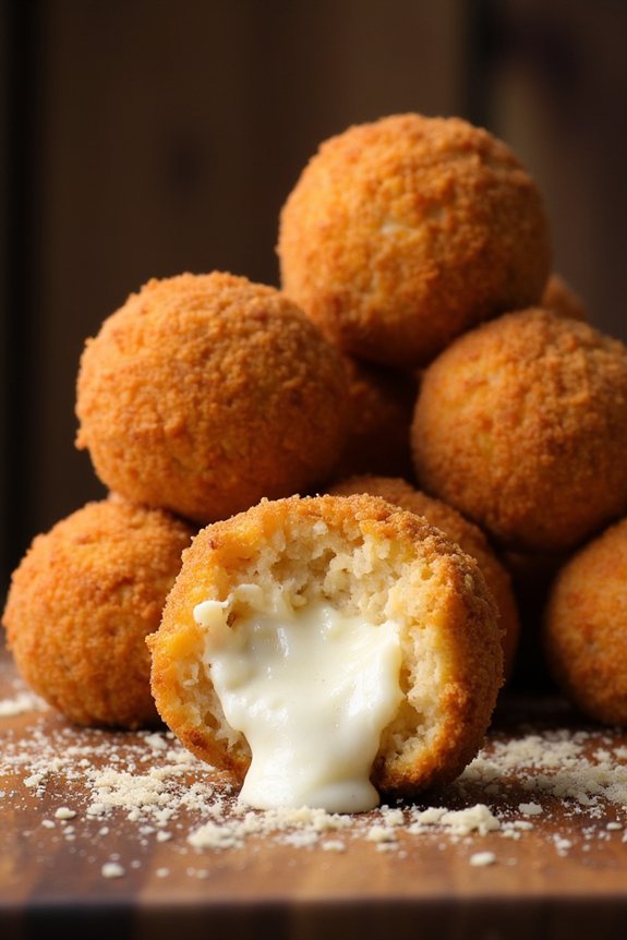crispy italian rice balls