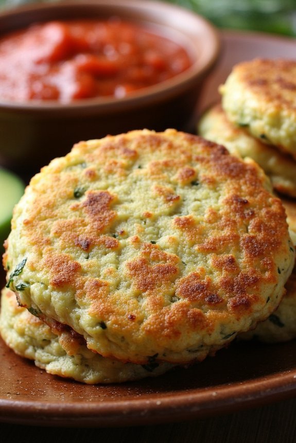 crispy italian zucchini fritters