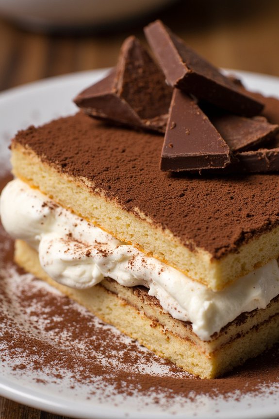 decadent coffee infused dessert