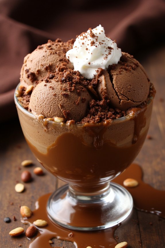 decadent hazelnut chocolate dessert