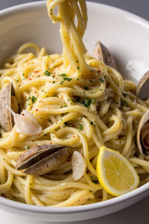 delicate clam linguine recipe