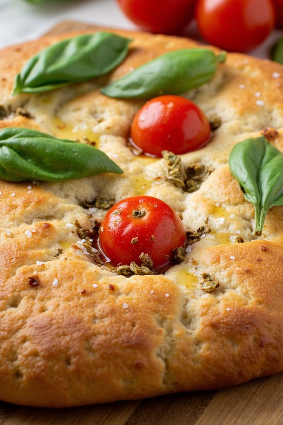 delicious cherry tomato focaccia