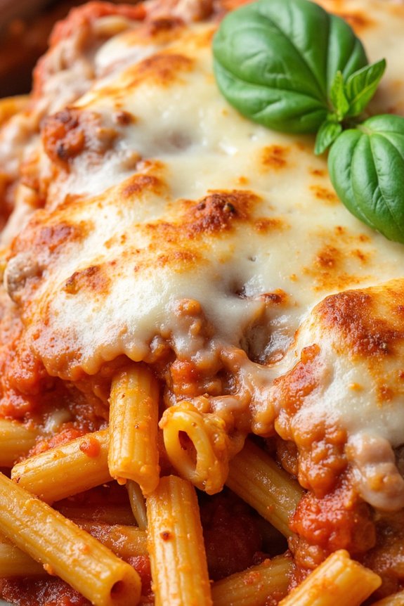 delicious customizable baked ziti