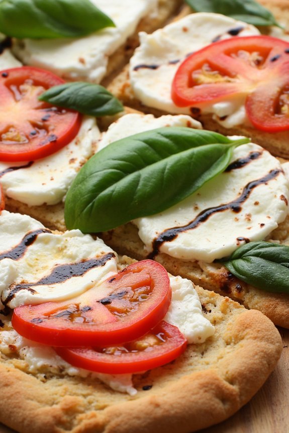 delicious margherita flatbread recipe
