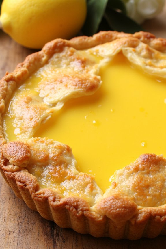 delightful lemon dessert tart