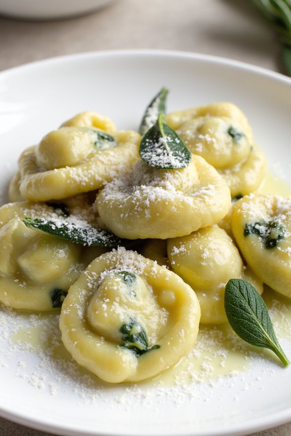 delightful spinach ricotta gnocchi