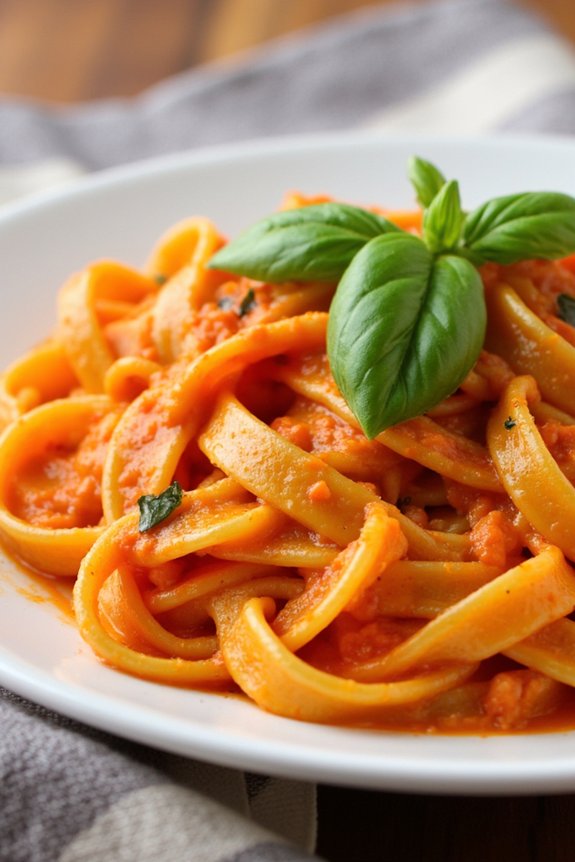 delightful vegan pasta dish