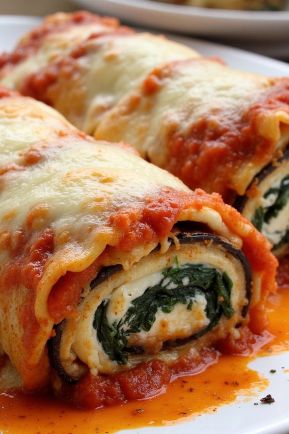 eggplant lasagna roll recipe