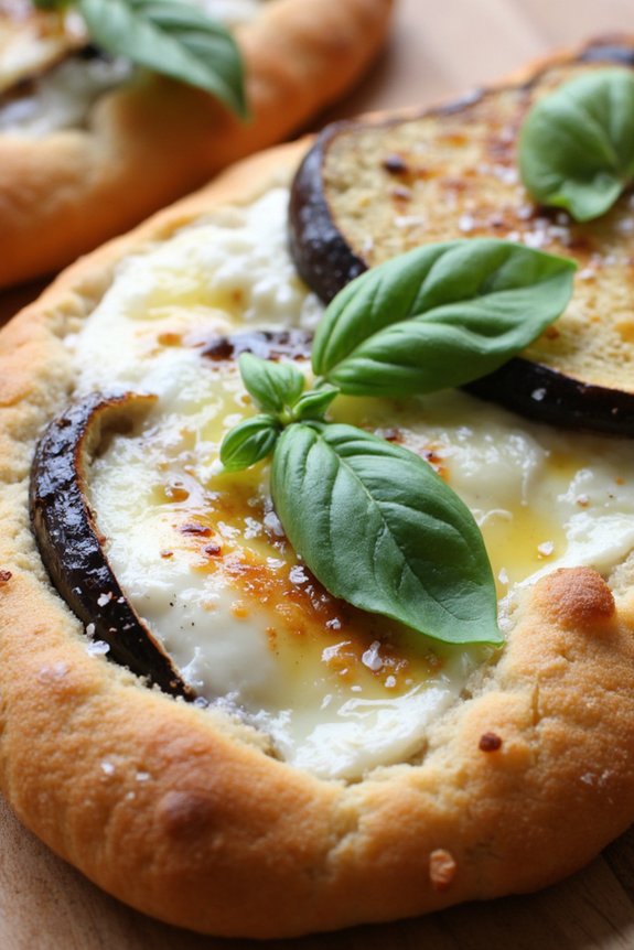 eggplant mozzarella focaccia recipe