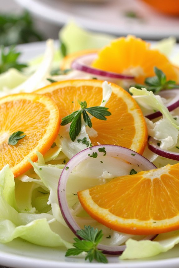 fennel and orange salad