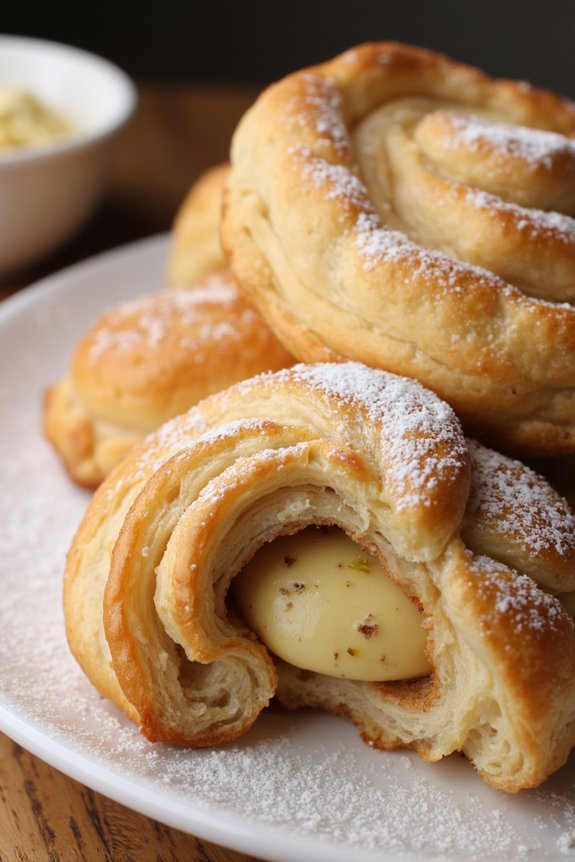 flaky layered italian pastry