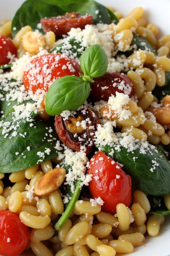 flavorful italian pasta dish