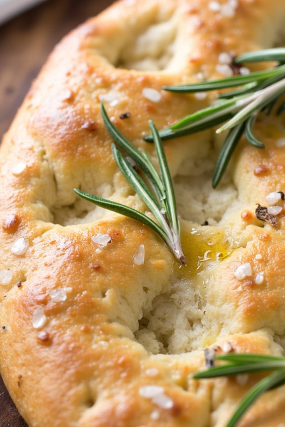 flavorful rosemary sea salt focaccia
